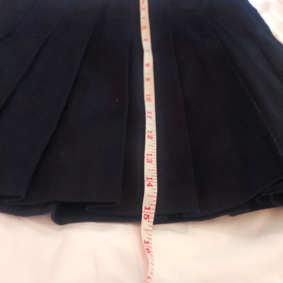 John Galt/Brandy Melville Pleated Skirt Dark Navy Women's Size XS-M (One Size) - Picture 7 of 8